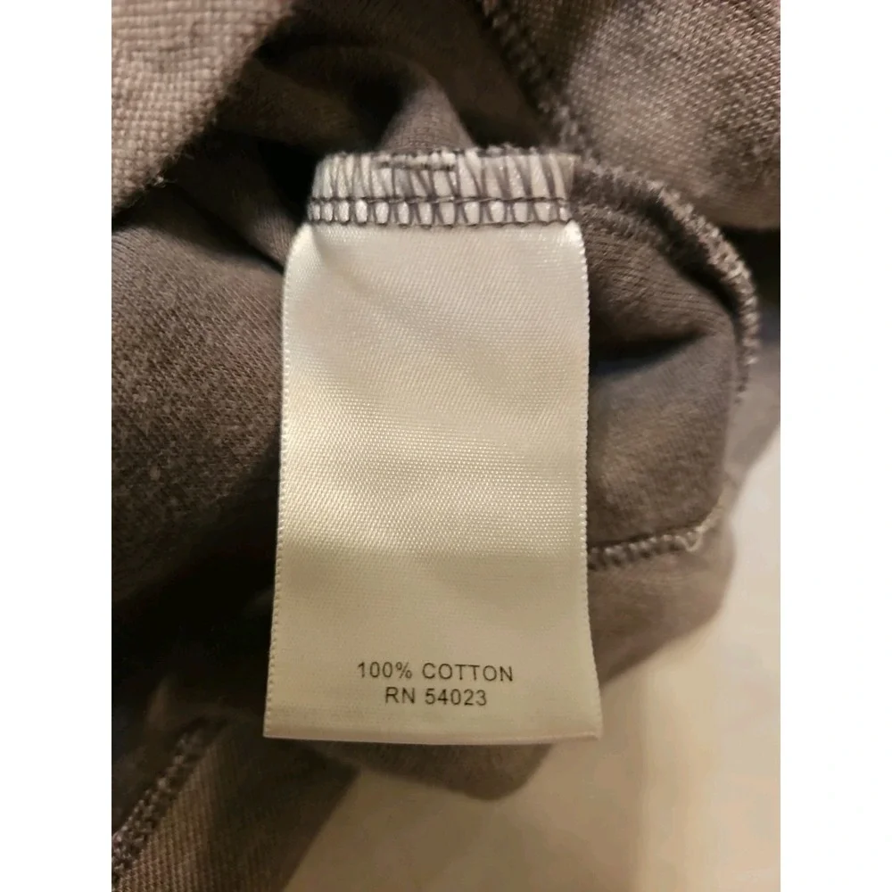 Banana Republic 1/4‎ Zip Pullover Urban Gray Mens Large